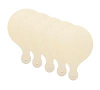 BESTYASH 5pcs Mini Unfinished Wood Cutting Board Versatile DIY Wood Cheese Board Smooth Surface for Crafts Home Decor Photography Props and Serving