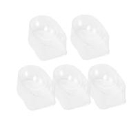 BESTYASH 5PCS Nail Powder Tray Plastic Nail Art Dip Powder Container Tools for Women Salon and Home Use High-grade Environment-friendly Material