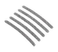 BESTYASH 5pcs Reflective Wheel Rim Stickers Impact Resistant Protective Strips for Car Wheels Collision Decorative Decals Enhance Visibility and Rim Safety