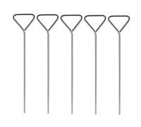 BESTYASH 5pcs Stainless Steel Cell Spreaders for Laboratory Use Lightweight Practical Lab Tool with Smooth Surface Uniform Coating for Microbiology and Petri Dish Applications