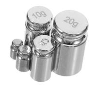 BESTYASH 5pcs Steel Calibration Weights Set High Precision for Digital Scales Portable and Reliable Calibration for Accurate Weighing Needs
