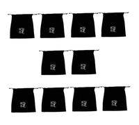 BESTYASH 5sets Hair Dryer Storage Bag Drawstring Travel Organizer for Hair Styling Tools Versatile Use for Jewelry and Sundries Luxurious Lint Material for Hotels and Home 2pcs*5