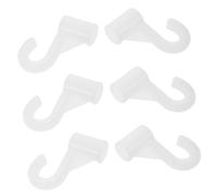 BESTYASH 6-Piece Wardrobe Holder Set Clothes Rail Holder for Efficient Wardrobe Organisation in the Bedroom for Versatile Hanging Options