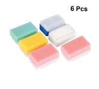 BESTYASH 6pcs Boy Girl Bath Brush Sponge Tactile Response Massage Sponge Safe Body Scrubber for Toddlers Bath Toys Months Random Color