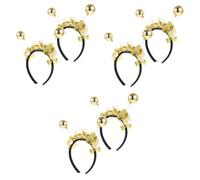 BESTYASH 6pcs Dot Cosplay Headband Lightweight Decorative Hair Hoops for Christmas Parties Festivals Fun Accessories for Women Girls Comfortable Stylish Hair Boppers