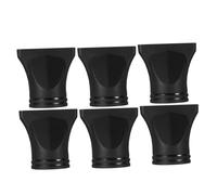 BESTYASH 6pcs Hair Dryer Nozzle Attachments for Salon Styling Heat Resistant Plastic Duckbill Concentrator Even Heat Distribution for Professional Hairdressing Tool for