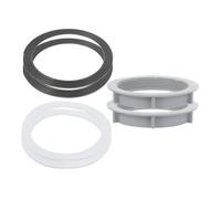 BESTYASH 6pcs Kitchen Sink Drain Seal Kit Rubber Strainer Gasket Set for Easy Installation Fit for Sinks and Pressure Resistant Design Efficient Leak Prevention