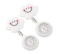 BESTYASH 6pcs Nurse Fob Watch Nursing Accessories for Nurses Retractable Pocket Watch Fob