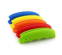 BESTYASH 6pcs Silicone Multifunctional One-trip Grip Bag Holder Self-locking Thumb Labor-saving Devices for Home Shopping Grocery Bag Silicone Holder Material Random Color