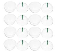 BESTYASH 8pcs Apple Shaped Candy Jar Filling Box for Christmas Party Birthday Decor Plastic Apple Boxes for Favor Filling