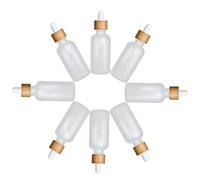 BESTYASH 8pcs Diy Essential Oil Bottles Glass Dropper Bottles Dropper for Scented Oil Aromatherapy
