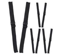 BESTYASH 8pcs Elastic Wig Straps: Adjustable Bands For Wig Caps Installation - Breathable And Washable Elastic Straps For Long Term Use