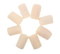 BESTYASH 8pcs Natural Loofah Sponge Bath for Face Back Body Exfoliating Scrubber Skinfriendly Organic Loofa Sponges with Comfortable Grip for and Kitchen Cleaning Compact Travel