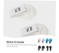 BESTYASH 8pcs Suction Cup Car Clips Ticket Storage Clamp with Adhesive and Suction Design for Car Windscreen Card Holder for Receipts Photos and Permits