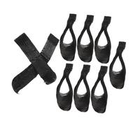 BESTYASH 9pcs Authentic Peking Opera Hairpiece Bangs Realistic Stage Performance Sideburns Clip Hair Clip Bangs Extensions for Drama Roles