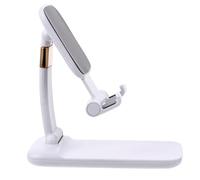 BESTYASH Adjustable Desktop Phone Holder Aluminum Alloy Cell Phone Stand with Non-Slip Surface for Office Desk