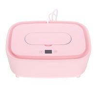 BESTYASH Adjustable Temperature Wet Tissue Warmer Portable USB Powered Travel Wipe Dispenser for Newborns Soft Warm Wipes Compatible with Power Banks and Car Chargers