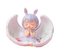 BESTYASH Angel Cake Adornment Cute Praying Doll Model for Birthday Cake Decoration and Home Ornament Vivid Lovely Guardian Angel Figurine for Party