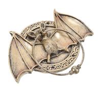 BESTYASH Antique Bat Shape Door Knocker Resin Front Door Hardware Decorative Knockers Reliable Exterior for Property Aesthetic Enhancement