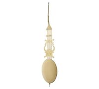 BESTYASH Antique Grandfather Clock Pendulum Replacement Part Mechanical Swing Accessory for Wall Clocks Elegant Movement and Easy Installation for Living Room Decor