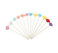 BESTYASH Aromatherapy Diffuser Sticks Set of 12 Colorful Rattan Volatile Rods for Home Fragrance Relaxation and Spa for Essential Oil Diffusers and Decorative Aromatherapy