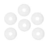 BESTYASH Bike Chain Protector Cover 6Pcs 5.31In Plastic Flywheel Spoke Guards Rear Wheel Sprocket Protection for Mountain Biking and Road Cycling