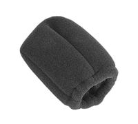 BESTYASH Black Foldable Hair Dryer Sponge Diffuser Cover Heat Resistant Wind Blower Protection for Salon and Home Use Frizz Control and Heat Damage Prevention with Elastic Band Fit