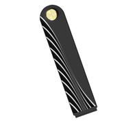 BESTYASH Black Plastic Guitar Sordine Mute Pad for String Music Instruments, Minimizes Sound Level and Easy to Install, for Home Practice Guitar Accessory