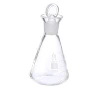BESTYASH Borosilicate Glass Erlenmeyer Flask with Scale Professional Conical Flask for Laboratory Experiments and School Science Supplies