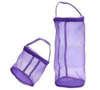 BESTYASH Breathable Yarn Organizer 2Pcs Mesh Circular Wool Storage Tote for Portable Crochet and Knitting Projects