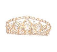 BESTYASH Bridal Crown Crystal Headpiece Wedding Tiara Women Hair Accessories Dazzling Sparkles