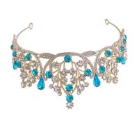 BESTYASH Bridal Crown with Rhinestones Elegant Headband for Weddings Pageants and Special Occasions Lightweight Eye Catching Hair Jewelry for Women and Teens present for Brides and