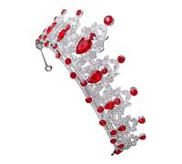 BESTYASH Bride Headband Wedding Tiaras Rhinestone Headpieces for Brides Queen Crown Tiara Birthday Party Hair Accessories