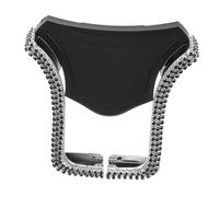 BESTYASH Car Phone Holder Air Vent Mount Rhinestone U-shape Design Telescopic Phone Bracket for Car Navigation Suitable for Vehicle Air Vents