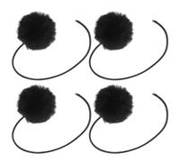 BESTYASH Cat Tree Replacement Ball with Bell 4pcs Dangling Cat Scratching Post Accessory and Play