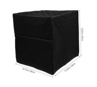 BESTYASH Coffee Machine Dust Cover with Pocket Thickened Protective Cover for Coffee Makers Scratch-resistant Appliance Dust Shield Black Plaid Design for Home Use