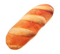 BESTYASH Creative Baguette Pillow Soft Plush Toast Bread Cushion for Home Decor Food Shaped Stuffed Cozy Backrest and Seat Support for Bedroom Sofa Office Cute Cushion for Relaxation