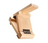 BESTYASH Creative Wooden Dumpling Wrapper Maker with Dual Press Plates Practical Dough Presser for Homemade Dumplings and Biscuits Easy to Clean Kitchen Tool Color