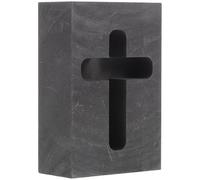 BESTYASH Cross Shaped Graphite Mold for Metal Casting with Fine Processing and Precise Shapes, Black Graphite Ingot Mold Suitable for Jewelry Making and Melting Gold, Silver, Copper