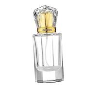 BESTYASH Crown Refillable Perfume Bottle with Spray Head Lightweight Crystal Essential Oil Container Portable Cosmetic Skin Care Holder for Travel and Home Decoration