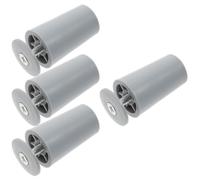 BESTYASH Curtain Roller Blind Stoppers 4Pcs Replacement Parts for Vertical Blinds Anti-Up Stop and Nut Core Accessories for Window Screens Grey