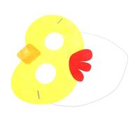 BESTYASH Cute Chick Easter Party Mask Breathable Animal Accessory for Adults Soft Flexible Fit for Carnival Egg Hunts and Festive Celebrations
