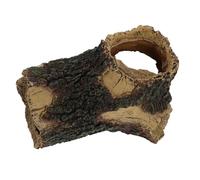 BESTYASH Decor Log with Aquarium Root Hollow Structure Resin Tree and Enhancing Hideout Stump Ornament for Artificial Tree Trunk Decoration Fish Tank Aquatic Environments Shrimp Turtle