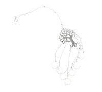 BESTYASH Decorative Crystal Wedding Pendant Hanging Ornament for Home and Garden Lightweight Auto Hanging Crystal Decor with Bright Color Design for Wedding and Holiday Party Decorations