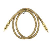 BESTYASH Digital Optical Audio Cable Optical Cable Physical Insulation Layer with Golden Square Head 1m Wear-proof Pvc and Nylon Material for Sound Bar and Game Console Connection