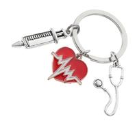 BESTYASH Doctor Stethoscope Keychain Pendant Decorative Keyring for and Medical Professionals Unique Handbag Charm for Women for Graduation and Medical Students