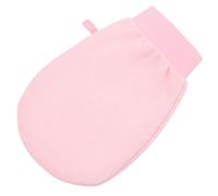 BESTYASH Double Sided Bath Scrubbing Gloves for Back Massage Soft and Durable Bathing Mittens for Men and Women Convenient Exfoliating Shower Towels Pink
