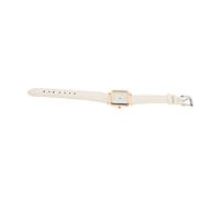 BESTYASH Dress Watches for Women Featuring Luminous Quartz Movement with Precise Time Keeping, White Delicate Design, Imitation Leather Strap and Stainless Steel Case, for Occasions