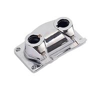BESTYASH Drums Base Plate Drum Bracket Double Hole Metal Multi-purpose Secure Hold Silver Wc80 Parts