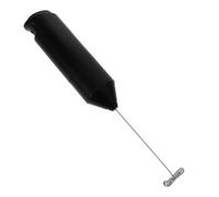 BESTYASH Electric Milk Frother Handheld Whisk Mixer Automatic Milk Egg Stirrer Black Portable Home Coffee Stirrer No Battery Included